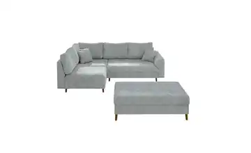 Ecksofa mit Hocker