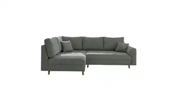 S-STYLE Ecksofa Lars links Grau