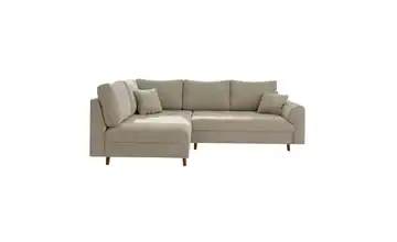 Ecksofa Beige links