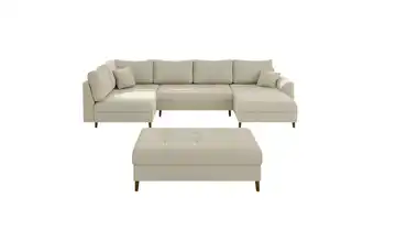 Wohnlandschaft mit Hocker Maya