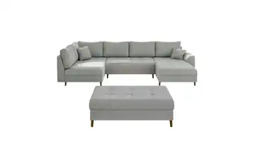 Wohnlandschaft mit Hocker Maya