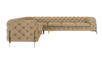 Ecksofa Beige