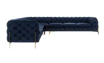 Ecksofa Marineblau