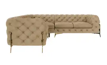 Ecksofa Beige