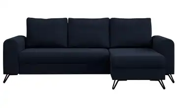 Ecksofa Dunkelblau Ecksofa Blau Velvet Dunkelblau