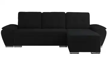 Ecksofa Schwarz Ecksofa Schwarz Boucle Schwarz