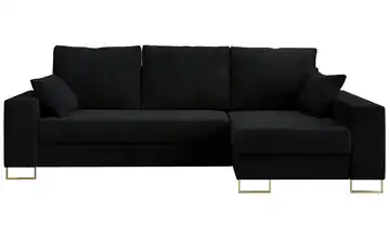 Ecksofa Schwarz Schwarz Ecksofa Schwarz Cord