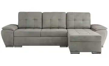 Ecksofa Hellgrau Ecksofa Grau Velvet Hellgrau