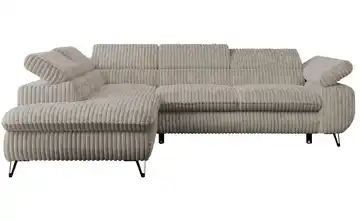 Ecksofa Grau Ecksofa Grau Cord links Grau
