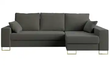 Ecksofa Dunkelgrau Grau Ecksofa Grau Boucle