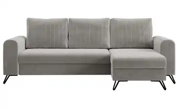 Ecksofa Hellgrau Ecksofa Grau Velvet Hellgrau