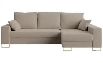 Ecksofa Hellbraun Braun Ecksofa Braun Boucle