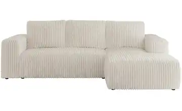 Ecksofa Beige Ecksofa Beige Cord rechts Beige