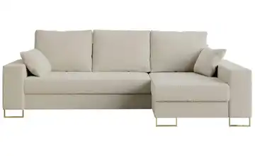 Ecksofa Beige Beige Ecksofa Beige Boucle