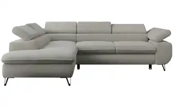 Ecksofa Hellgrau Ecksofa Grau Boucle links Hellgrau