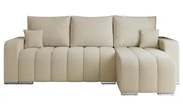 Ecksofa Beige Ecksofa Beige Boucle Beige