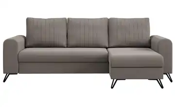 Ecksofa Hellbraun Ecksofa Braun Velvet Hellbraun
