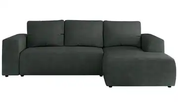 Ecksofa Dunkelgrau