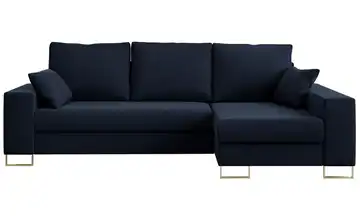 Ecksofa Dunkelblau