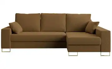 Ecksofa Braun