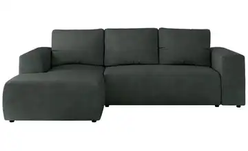 Ecksofa Dunkelgrau