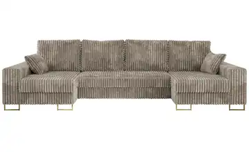 Wohnlandschaft Hellbraun