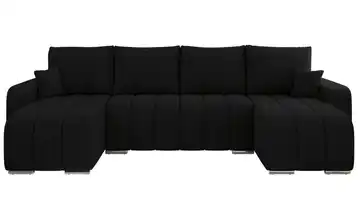 Wohnlandschaft Schwarz