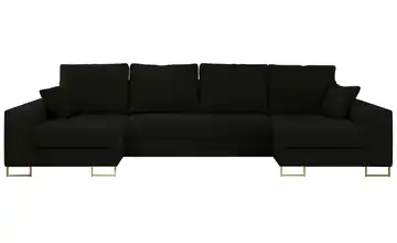 Wohnlandschaft Schwarz Schwarz Wohnlandschaft Schwarz Boucle