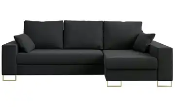 Ecksofa Dunkelgrau