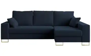 Ecksofa Dunkelblau