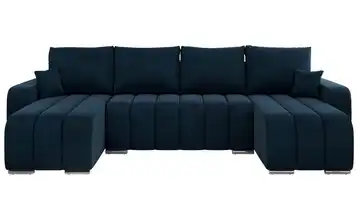 Wohnlandschaft Dunkelblau