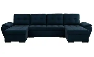 Wohnlandschaft Dunkelblau