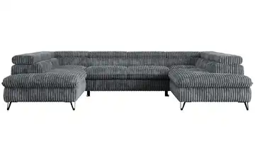 Wohnlandschaft Dunkelgrau Peter