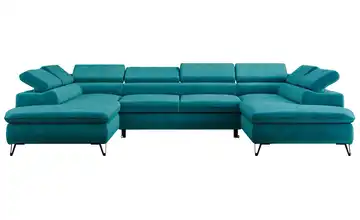 Wohnlandschaft Blau Peter