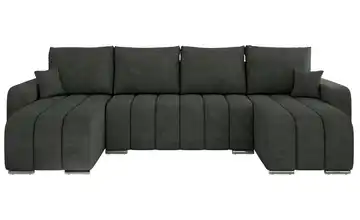 Wohnlandschaft Dunkelgrau