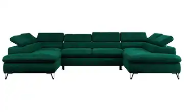 Wohnlandschaft Grün Peter