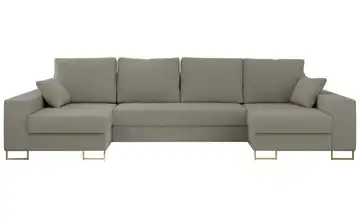  Wohnlandschaft Hellgrau  