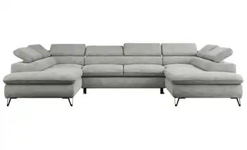 Wohnlandschaft Hellgrau Peter