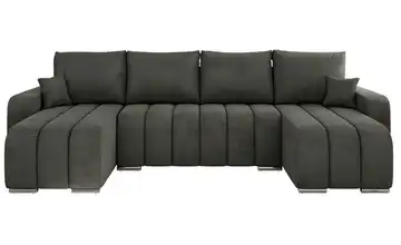 Wohnlandschaft Dunkelgrau