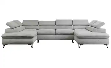 Wohnlandschaft Hellgrau Peter