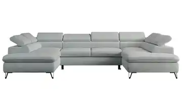 Wohnlandschaft Hellgrau Peter