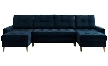 Wohnlandschaft Dunkelblau Wohnlandschaft Blau Velvet Dunkelblau