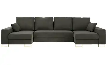 Wohnlandschaft Dunkelgrau