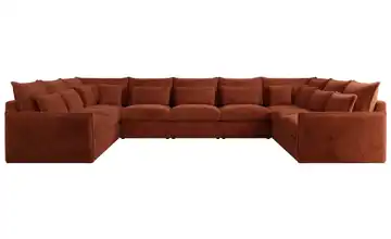  Wohnlandschaft Orange  