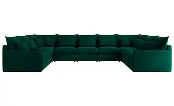 Wohnlandschaft Dunkelgrün Dunkelgrün Wohnlandschaft Grün