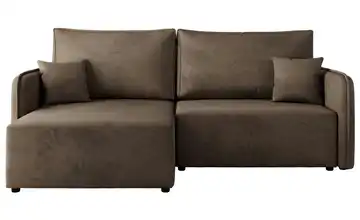 Ecksofa Braun