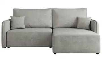 Ecksofa Hellgrau Ecksofa Grau Strukture Hellgrau rechts