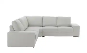 Ecksofa Reneé Webstoff Hellgrau