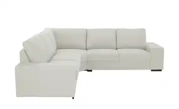 Ecksofa Renée Flachgewebe Natur