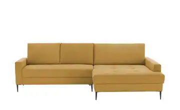 smart Ecksofa Candice rechts Curry Cordstoff